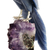 Quartz and amethyst gemstone sculpture, 'Blue Macaw' - Blue Quartz and Amethyst Gemstone Macaw Sculpture (image 2f) thumbail