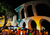 Canvas print, 'Night in Lapa' - Expressionist Canvas Print of an Aqueduct from Brazil thumbail