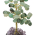 Quartz gemstone tree, 'Verdant Leaves' - Quartz Gemstone Tree with an Amethyst Base from Brazil (image 2d) thumbail