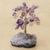 Amethyst gemstone tree, 'Regal Leaves' - Amethyst Gemstone Tree Crafted in Brazil (image 2b) thumbail