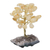 Citrin-Edelsteinbaum, 'Sunny Citrine' - Citrin-Edelsteinbaum mit Amethyst-Basis aus Brasilien