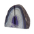 Agate bookends, 'Regal Crystal' - Agate Geode Bookends with a Purple Core from Brazil (image 2e) thumbail