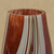 Art glass vase, 'White Waves' - White and Brown Murano-Style Art Glass Vase from Brazil (image 2b) thumbail