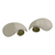 Peridot-Tropfen-Ohrringe, 'Glänzende Kaulquappen'. - Kaulquappenförmige Peridot-Tropfenohrringe aus Brasilien