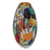 Art glass vase, 'Colorful Fantasy' - Multicolor Murano Inspired Art Glass Vase from Brazil