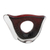 Art glass vase, 'Ruby Abstract' - Handblown Art Glass Vase in Red from Brazil (image 2d) thumbail