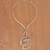 Halskette mit Quarzanhänger - Halskette mit Kristallquarz-Kragenanhänger aus Brasilien
