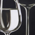 'Glasses' - Black and White Painting of Two Wine Glasses from Brazil (image 2b) thumbail
