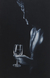 'Sensual Nude' - Signed Black and White Artistic Nude of a Man from Brazil thumbail