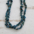 Lange Halskette mit Apatitperlen, 'Oceanic Ridge - Lange Halskette mit Apatitperlen aus Brasilien