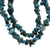 Apatite beaded long necklace, 'Oceanic Ridge' - Apatite Beaded Long Necklace from Brazil