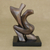 Bronze sculpture, 'Magic' - Romance-Themed Abstract Bronze Sculpture from Brazil thumbail