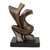 Bronze sculpture, 'Magic' - Romance-Themed Abstract Bronze Sculpture from Brazil (image 2a) thumbail
