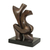 Bronze sculpture, 'Magic' - Romance-Themed Abstract Bronze Sculpture from Brazil