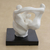 Resin sculpture, 'No One Lets Go' - Abstract Unity-Themed White Resin Sculpture from Brazil (image 2c) thumbail