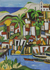 'Itaunas-Landschaft'. - Unterzeichnetes einzigartiges expressionistisches Gemälde von Itaunas aus Brasilien