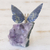 Sodalite and amethyst sculpture, 'Blue Morpho Butterfly' - Petite Sodalite and Amethyst Morpho Butterfly Sculpture (image 2b) thumbail