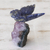 Sodalite and amethyst sculpture, 'Blue Morpho Butterfly' - Petite Sodalite and Amethyst Morpho Butterfly Sculpture (image 2c) thumbail
