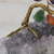 Mini multi-gemstone tree, 'Spring Colors' - Amethyst and Quartz Brazilian Mini Gemstone Tree Sculpture (image 2c) thumbail