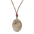 Beige howlite pendant necklace, 'Gemstone Mystique' - Brazilian Handcrafted Beige Howlite Pendant Necklace (image 2a) thumbail