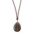 Smoky quartz pendant necklace, 'Gemstone Mystique' - Brazilian Handcrafted Smoky Quartz Pendant Necklace (image 2a) thumbail