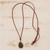 Smoky quartz pendant necklace, 'Gemstone Mystique' - Brazilian Handcrafted Smoky Quartz Pendant Necklace (image 2c) thumbail