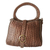 Soda pop-top handle handbag, 'Coppery Color' - Coppery Crocheted Recycled Soda Pop-Top Handbag (image 2e) thumbail