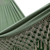 Hamaca reversible de algodón, 'Swaying Palms' (doble) - Hamaca doble reversible de algodón en verde