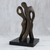 Bronze sculpture, 'Seduction' - Couple Chemistry Signed Original Bronze Fine Art Sculpture