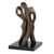 Bronze sculpture, 'Seduction' - Couple Chemistry Signed Original Bronze Fine Art Sculpture