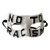 Leather mask, 'No To Racism' - Anti-Racism Leather Mask from Brazil thumbail
