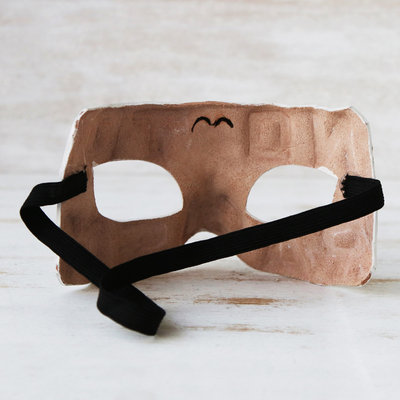 Máscara de cuero - Máscara de cuero antirracismo de Brasil