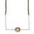 Citrine and tiger's eye pendant necklace, 'Rio Trapeze' - Modern Citrine and Tiger's Eye Necklace from Brazil (image 2e) thumbail