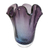 Art glass vase, 'Fading Twilight' - Hand Blown Blue and Purple Art Glass Vase thumbail