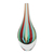 Art glass vase, 'Circus' (9 inch) - Hand Crafted Murano-Inspired Art Glass Vase (9 Inch) (image 2a) thumbail