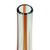 Art glass vase, 'Circus' (12 inch) - Murano-Style Art Glass Striped Vase (12 Inch) (image 2d) thumbail