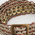 Soda pop-top belt, 'Eco-Conscious Bronze and Gold' - Recycled Pop-Top Belt in Bronze and Gold (image 2d) thumbail