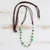 Multi-gemstone pendant necklace, 'Balance and Clarity' - Multi-Gemstone Pendant Necklace from Brazil thumbail