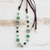 Multi-gemstone pendant necklace, 'Balance and Clarity' - Multi-Gemstone Pendant Necklace from Brazil (image 2b) thumbail