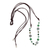 Multi-gemstone pendant necklace, 'Balance and Clarity' - Multi-Gemstone Pendant Necklace from Brazil (image 2e) thumbail