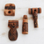 Wood bird call whistles, 'Native Song' (set of 4) - Hand Crafted Pataxo Bird call Whistles (Set of 4) thumbail