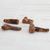 Wood bird call whistles, 'Native Song' (set of 4) - Hand Crafted Pataxo Bird call Whistles (Set of 4) (image 2c) thumbail