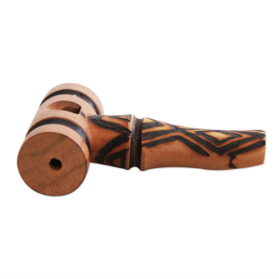 Wood bird call whistles, 'Native Song' (set of 4) - Hand Crafted Pataxo Bird call Whistles (Set of 4)
