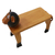 Decorative wood bench, 'Brown Monkey' - Monkey Decorative Wood Bench Accent (image 2g) thumbail