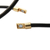 Leather cord wrap bracelet, 'Black and Gold Urban Confidence' - Brazilian Black & Golden Leather Cord Wrap Bracelet (image 2f) thumbail