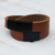 Leather wrap bracelet, 'Ipanema Sunset' - Brown Leather Wrap Bracelet with Magnetic Clasp thumbail
