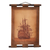 Leather wall hanging, 'Proud Victory' - Galleon Motif Leather Wall Hanging (image 2a) thumbail
