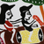 'Agricultural Workers' - Brazil Farm Workers Color Woodcut Print by J. Borges (image 2b) thumbail