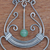Quartz chandelier earrings, 'Pendulum Swing' - Stainless Steel Earrings with Quartz (image 2b) thumbail