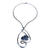 Sodalite pendant necklace, 'Cloud Embrace' - Natural Sodalite Pendant Necklace